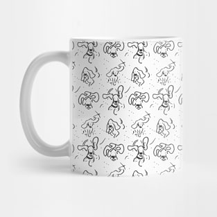 Basset Hound Pattern Mug